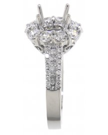 SEMI MOUNT DIAMOND ENGAGEMENT RING (TR1019)