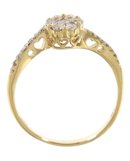 CLUSTER DIAMOND RING (TR1047)