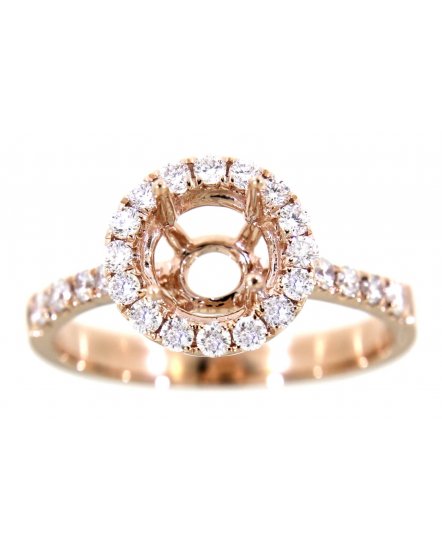 SEMI MOUNT DIAMOND ENGAGEMENT RING (TR105)