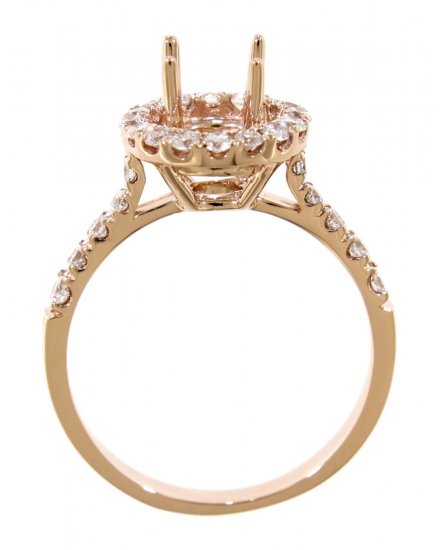 SEMI MOUNT DIAMOND ENGAGEMENT RING (TR105)