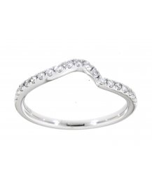 CURVED STYLE DIAMOND BAND (TR1148B)
