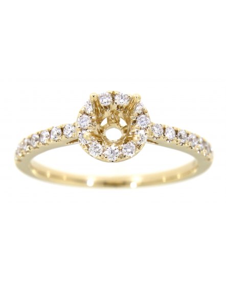 SEMI MOUNT DIAMOND ENGAGEMENT RING (TR1243)