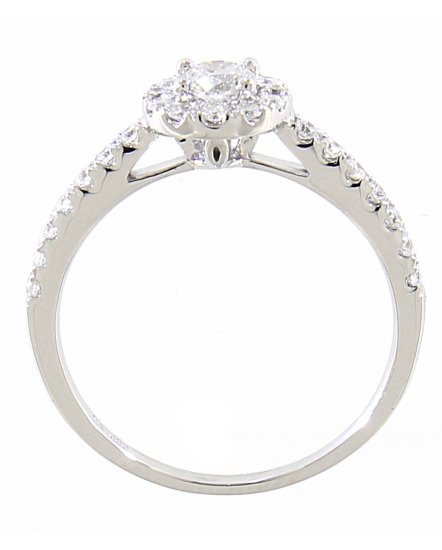 SEMI MOUNT DIAMOND ENGAGEMENT RING (TR1243)