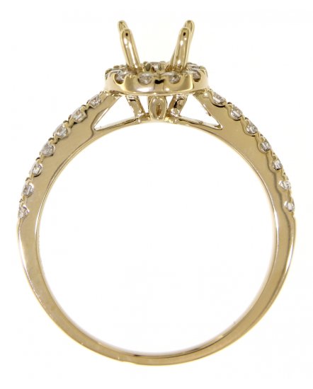 SEMI MOUNT DIAMOND ENGAGEMENT RING (TR1243)