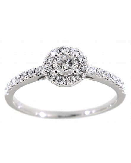 ROUND DIAMOND ENGAGEMENT RING (TR1256)