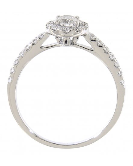 ROUND DIAMOND ENGAGEMENT RING (TR1256)