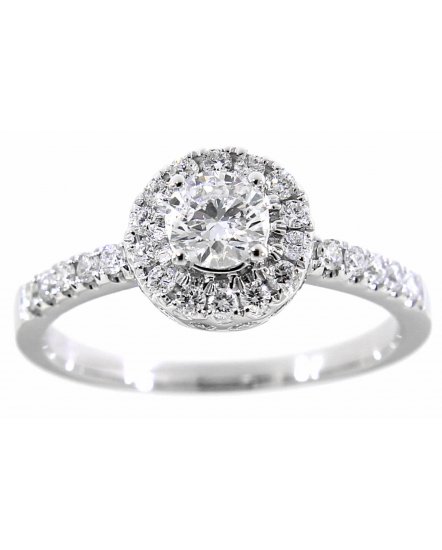 ROUND DIAMOND ENGAGEMENT RING (TR1356)