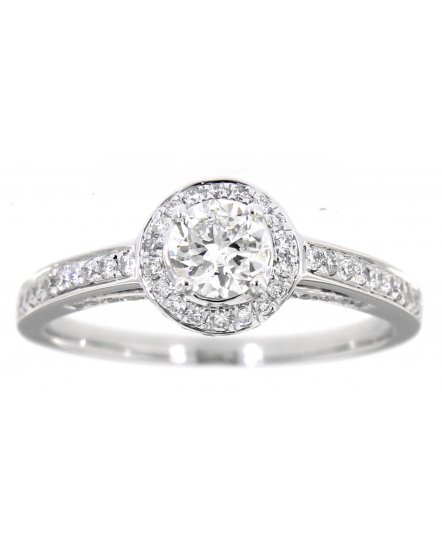ROUND DIAMOND ENGAGEMENT RING (TR1360)