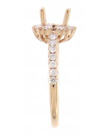 SEMI MOUNT DIAMOND ENGAGEMENT RING (TR1475)