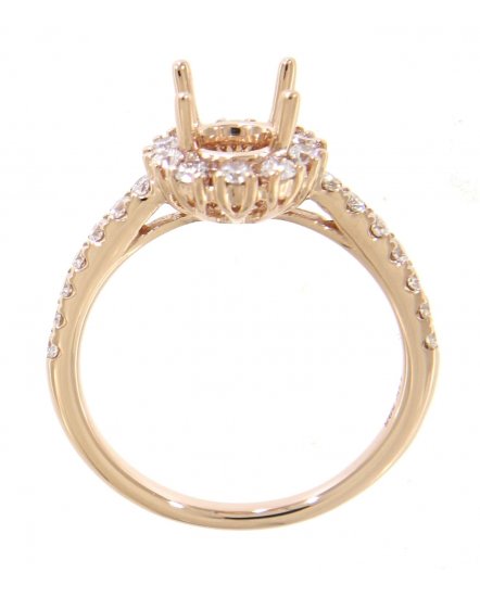 SEMI MOUNT DIAMOND ENGAGEMENT RING (TR1475)