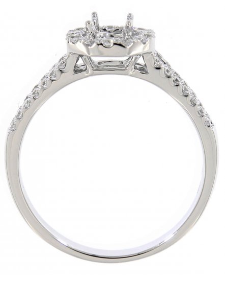 SEMI MOUNT DIAMOND ENGAGEMENT RING (TR1563)