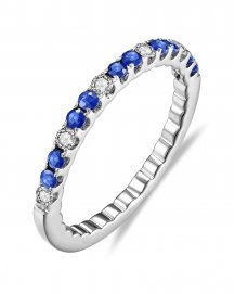 SAPPHIRE DIAMOND BAND (TR1587)