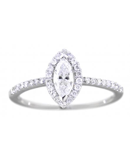 MARQUISE DIAMOND ENGAGEMENT RING (TR1841)
