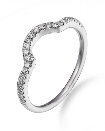 CURVED STYLE DIAMOND BAND (TR1967B)