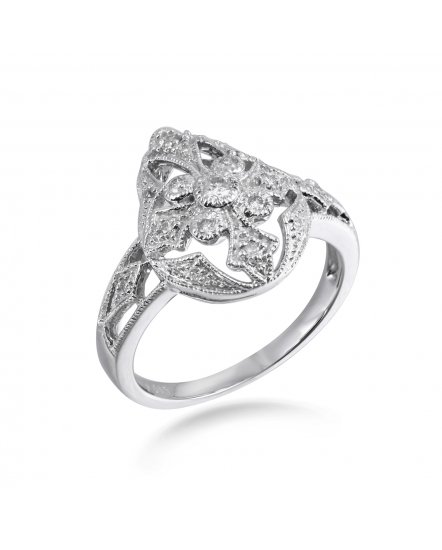 PEAR STYLE DIAMOND RING (TR2004)