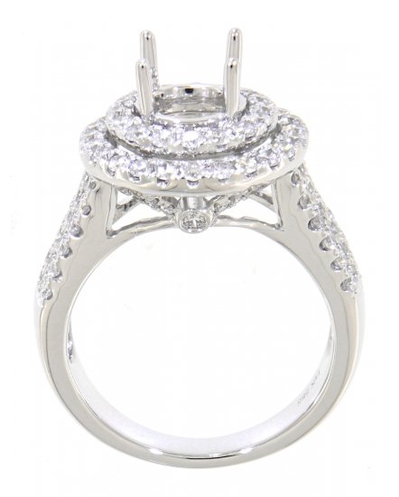 SEMI MOUNT DIAMOND ENGAGEMENT RING (TR2183)