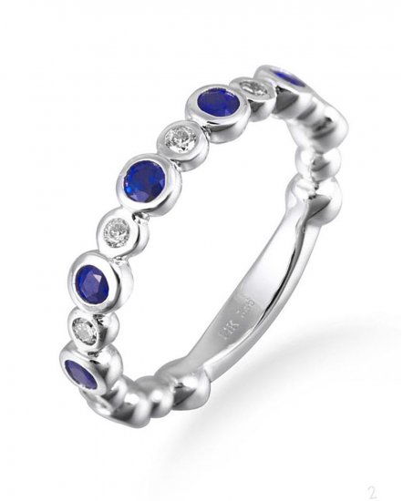 SAPPHIRE DIAMOND BAND (TR2401)