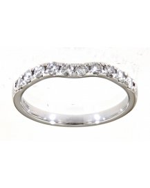 CURVED STYLE DIAMOND BAND (TR2430B)