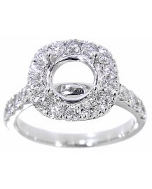 SEMI MOUNT DIAMOND ENGAGEMENT RING (TR2503)