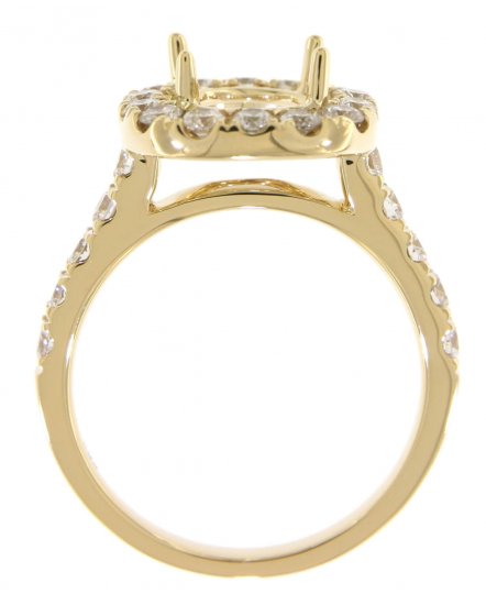 SEMI MOUNT DIAMOND ENGAGEMENT RING (TR2503)