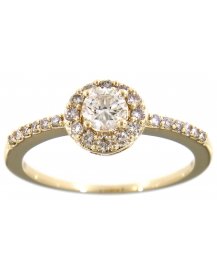 SEMI MOUNT DIAMOND ENGAGEMENT RING (TR2525)