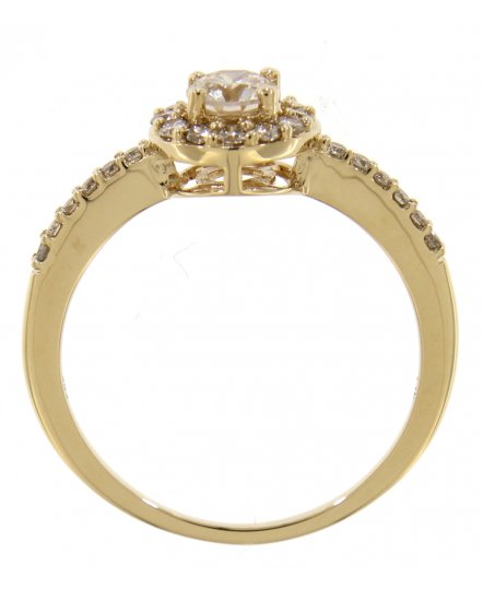 SEMI MOUNT DIAMOND ENGAGEMENT RING (TR2525)