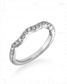 CURVED STYLE DIAMOND BAND (TR2552)
