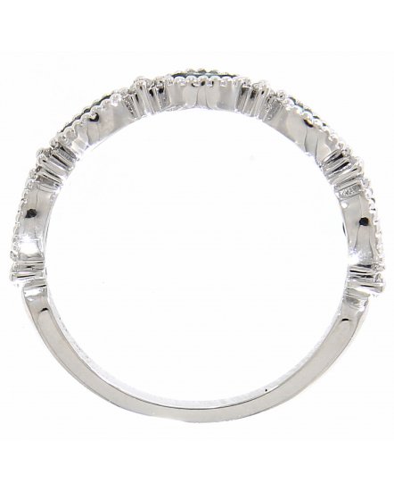 MARQUISE COLORED STONE DIAMOND BAND (TR2776)