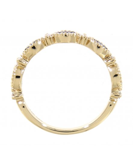 MARQUISE COLORED STONE DIAMOND BAND (TR2776)