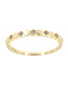 HEXAGON STYLE DIAMOND BAND (TR2779)