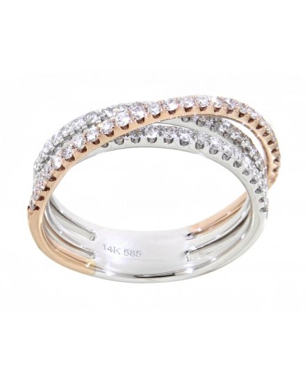 CRISS CROSS DIAMOND BAND (TR2786)