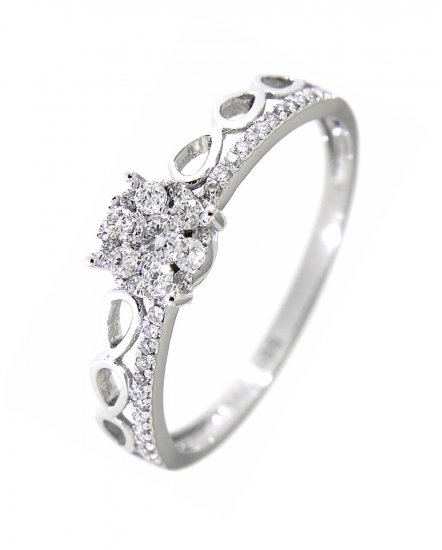 CLUSTER DIAMOND RING (TR2844)