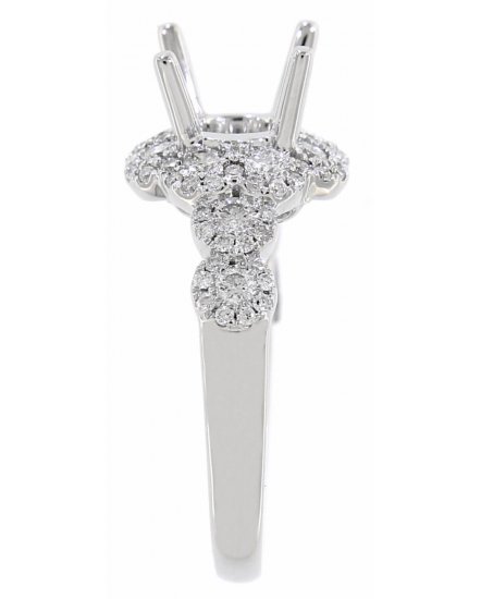 SEMI MOUNT DIAMOND ENGAGEMENT RING (TR2867)
