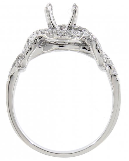 SEMI MOUNT DIAMOND ENGAGEMENT RING (TR2876)