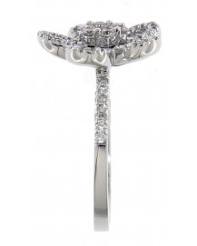 FLORAL STYLE DIAMOND RING (TR2881)