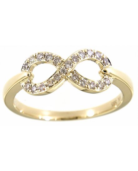 INFINITY STYLE DIAMOND RING (TR2887)