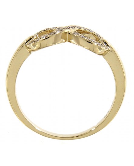 INFINITY STYLE DIAMOND RING (TR2887)