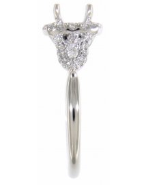 SEMI MOUNT DIAMOND ENGAGEMENT RING (TR2916)