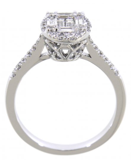 BAGUETTE DIAMOND RING (TR2922)