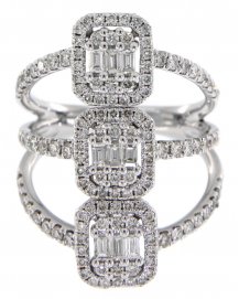 BAGUETTE DIAMOND RING (TR2927)