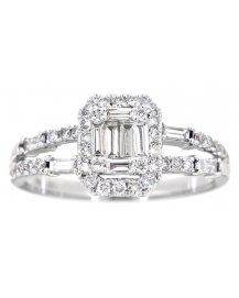 BAGUETTE DIAMOND RING (TR2929)