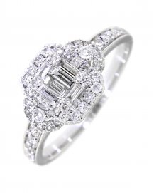 BAGUETTE DIAMOND RING (TR2935)