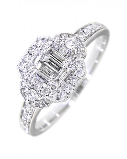 BAGUETTE DIAMOND RING (TR2935)