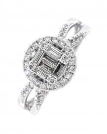 BAGUETTE DIAMOND RING (TR2936)