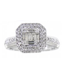 BAGUETTE DIAMOND RING (TR2939)