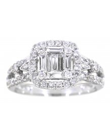 BAGUETTE DIAMOND RING (TR2942)