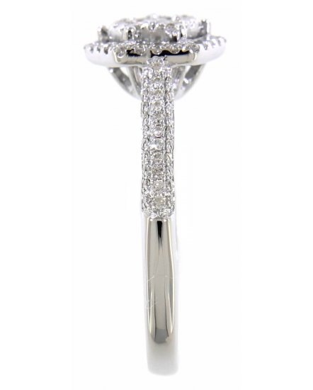 HEXAGON SHAPE DIAMOND RING (TR2949)