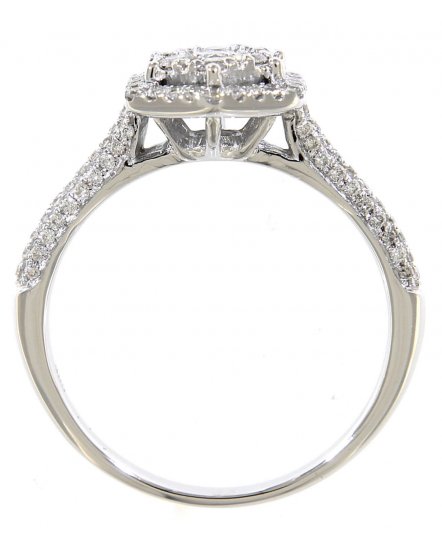 HEXAGON SHAPE DIAMOND RING (TR2949)