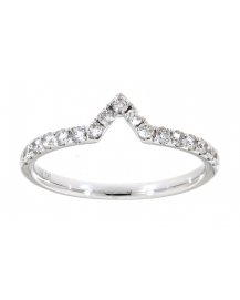 CURVED STYLE DIAMOND BAND (TR2971B)