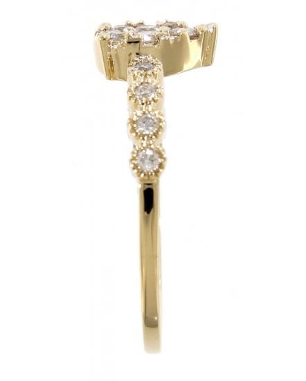 PEAR STYLE DIAMOND RING (TR2984)